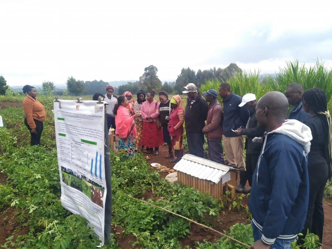Field demonstration and training session